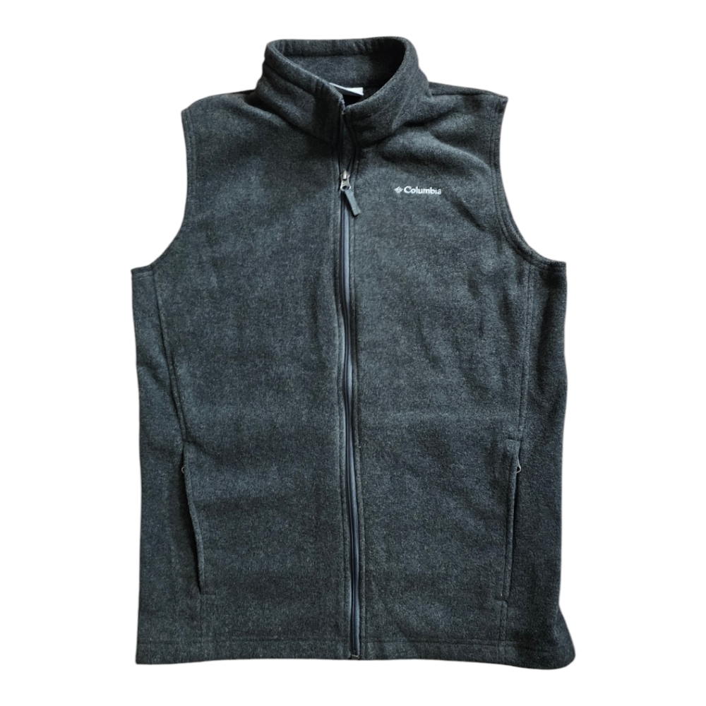 Columbia. Kids Fleece Vest. Gray. Size XL. 18/20.